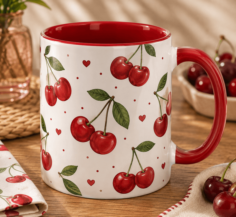 Caneca de Porcelana Colorida