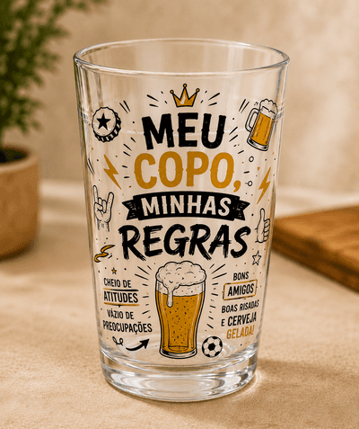 Copo Americano de Vidro
