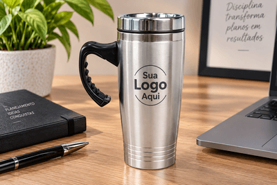 Caneca Copo Térmico Inox 500ml