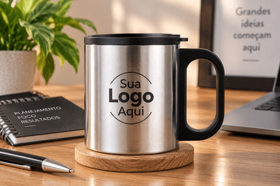 Caneca Inox 180ml